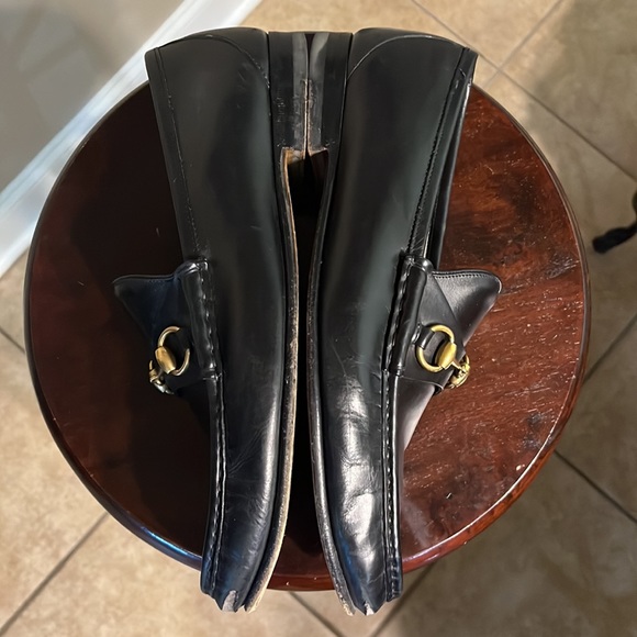 Black Gucci Horsebit Loafers - Picture 4 of 13